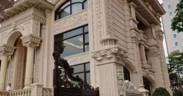 山南黄金麻别墅外墙异形定制