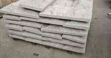 山南芝麻白蘑菇石，自然面