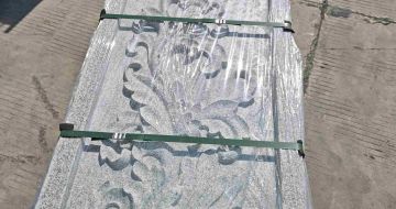 山南芝麻白别墅外墙雕刻版