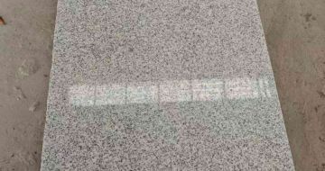 山南芝麻白光面毛板