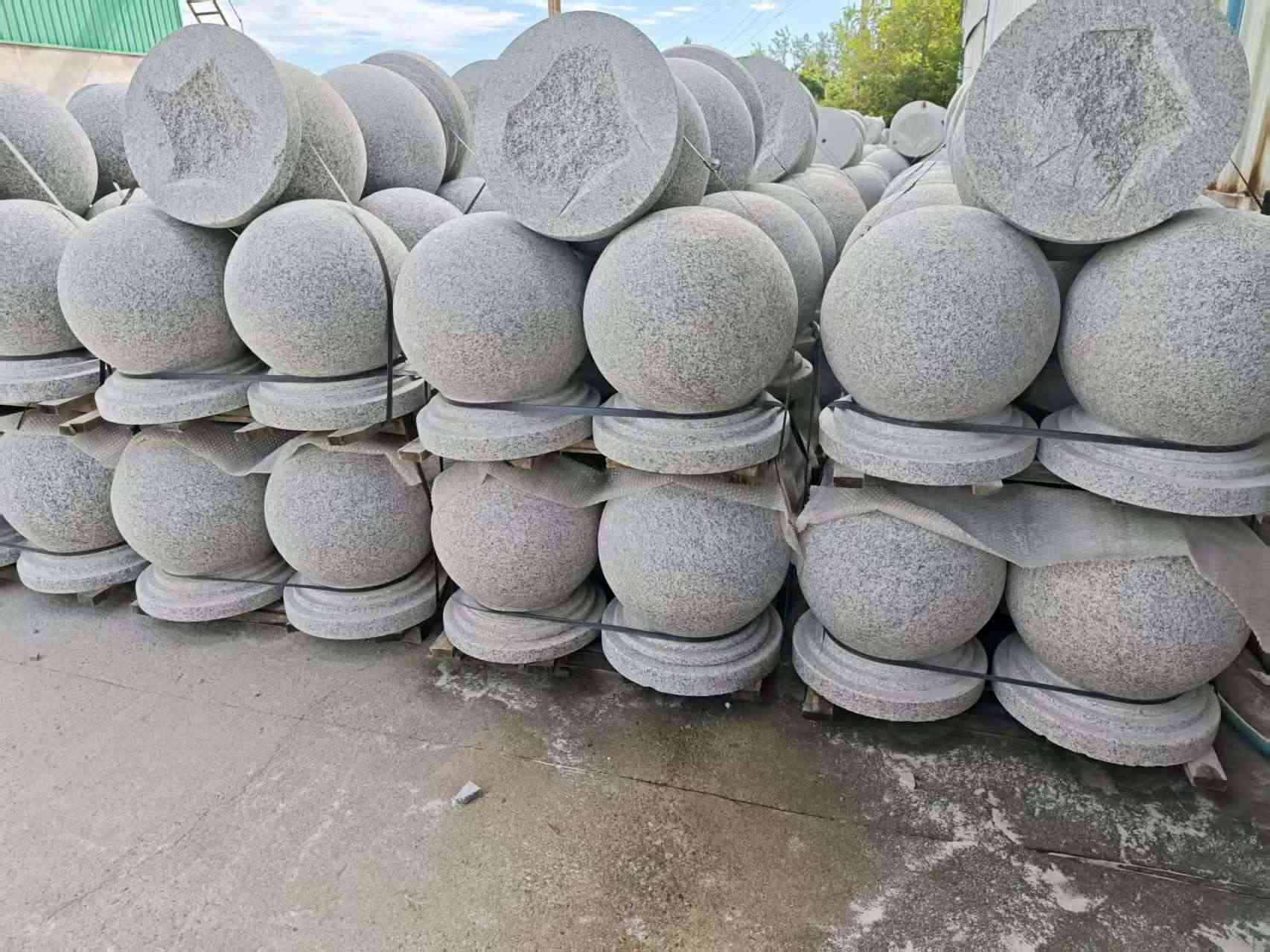 山南圆球石球挡车球