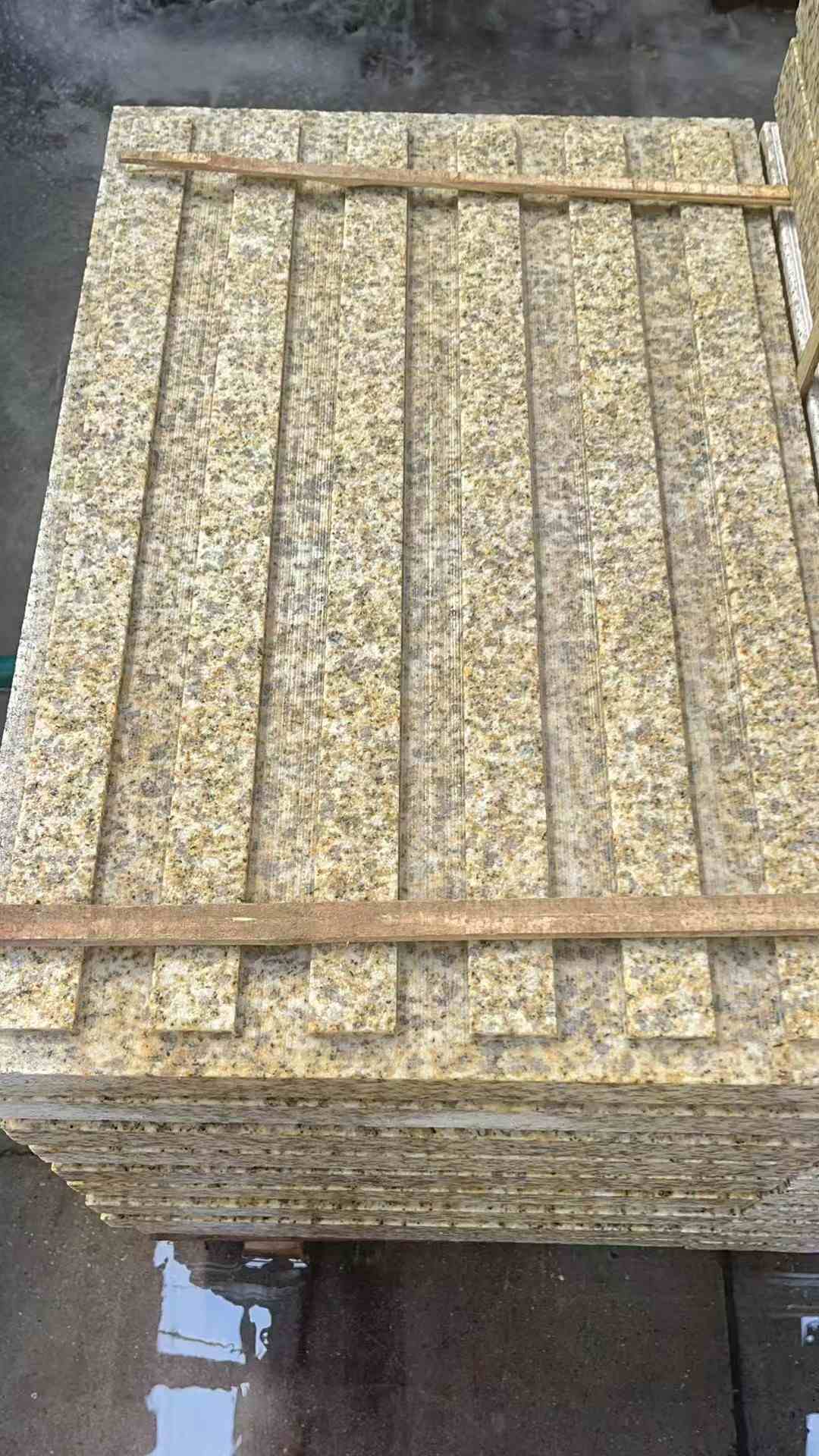 山南黄金麻盲道 石材盲道